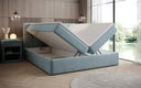 Boxspringbed Lux Fluweel met opbergruimte