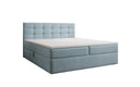 Boxspringbed Lux Fluweel met opbergruimte
