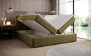 Boxspringbed Lux Fluweel met opbergruimte