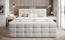 Boxspringbed Luxor van kunstleer met opbergruimte