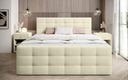Boxspringbed Luxor Bouclé met opbergruimte