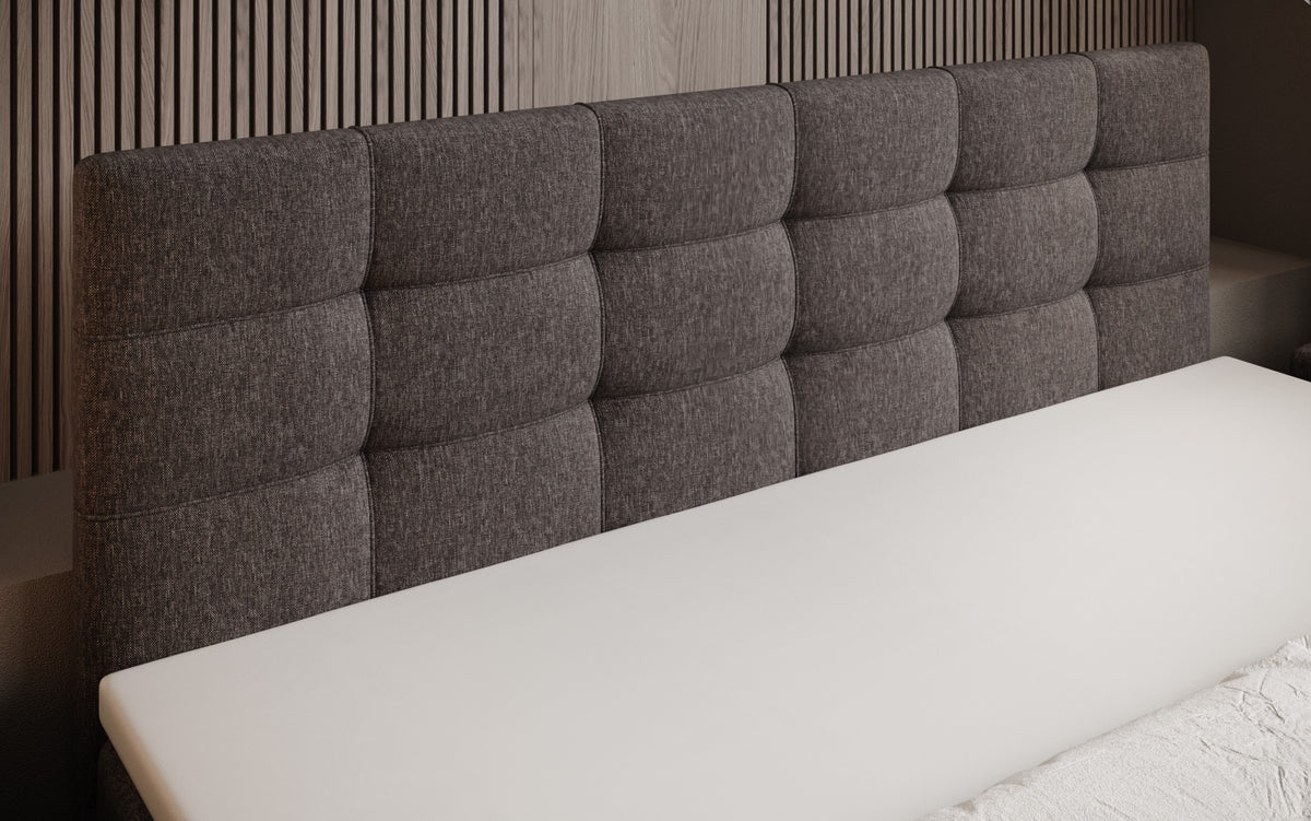 Boxspringbed Luxor Stof met Opbergruimte