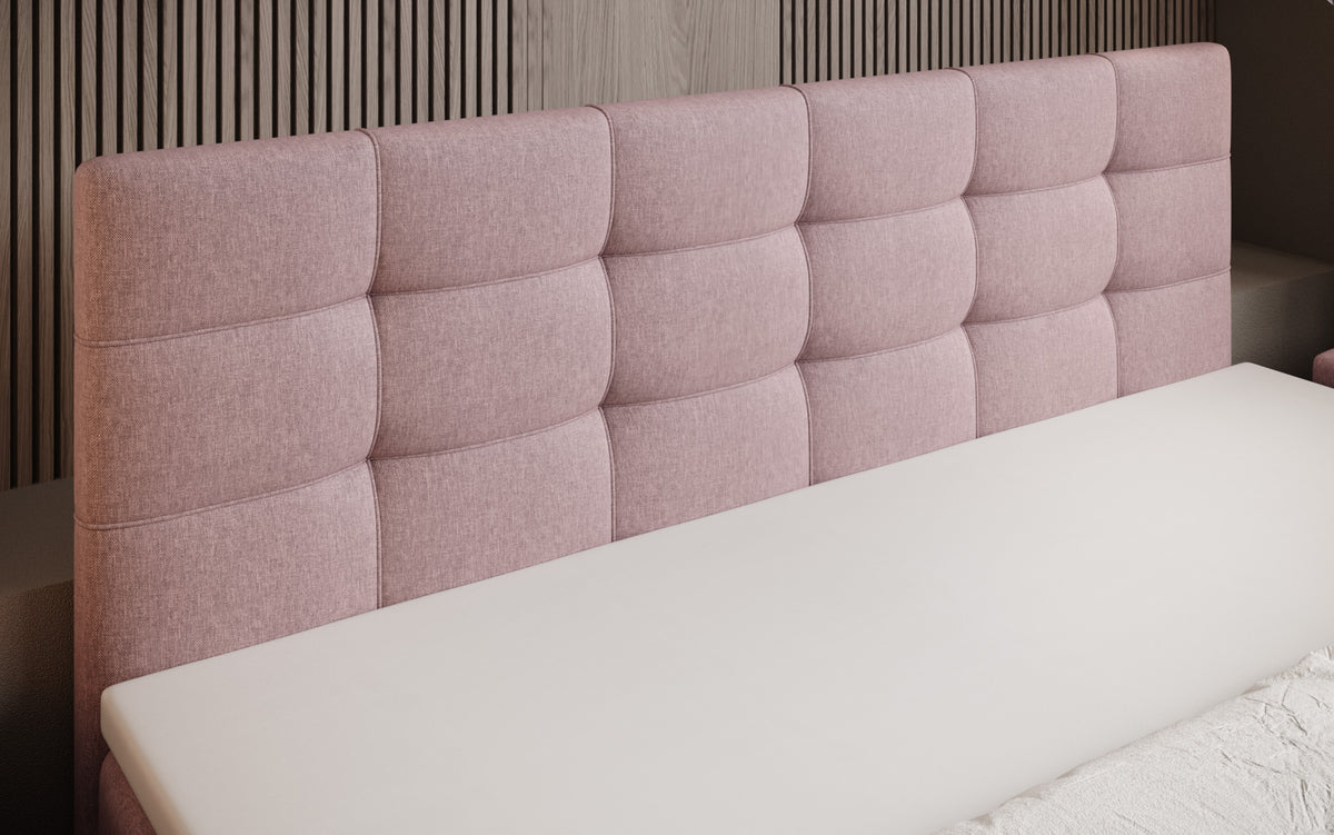 Boxspringbed Luxor Stof met Opbergruimte