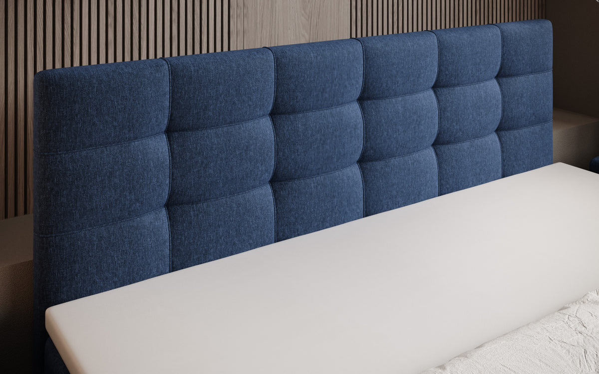 Boxspringbed Luxor Stof met Opbergruimte
