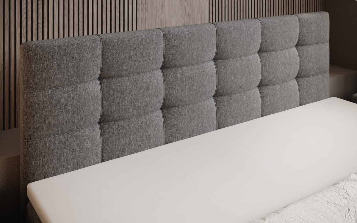 Boxspringbed Luxor Stof met Opbergruimte