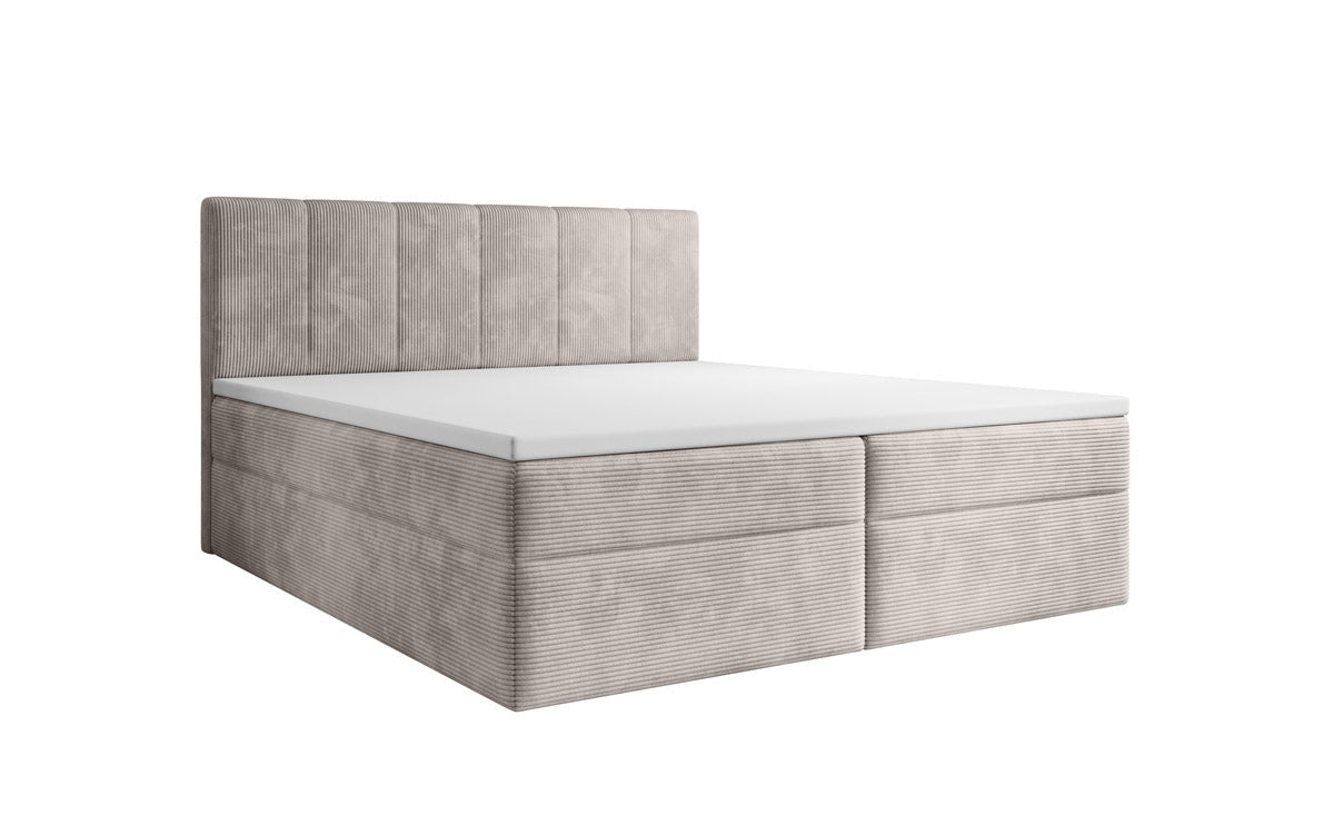 Aurelia Cord Box Spring Bed with Storage