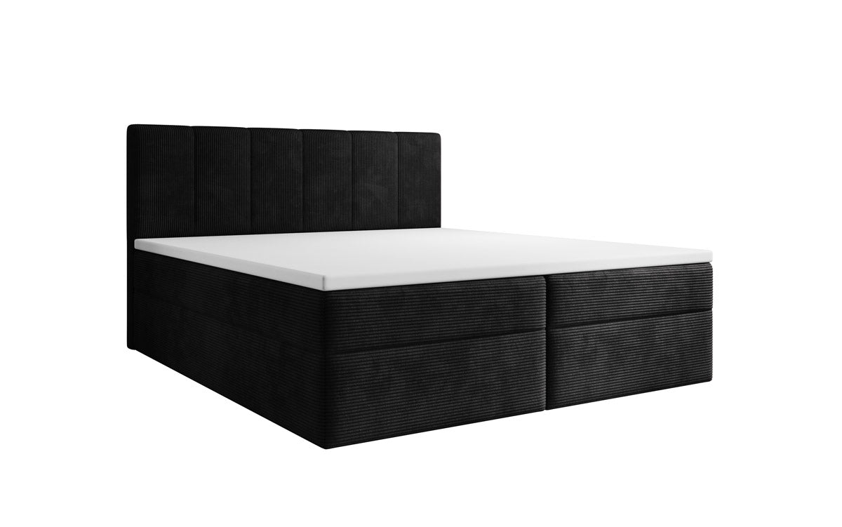 Aurelia Cord Box Spring Bed with Storage