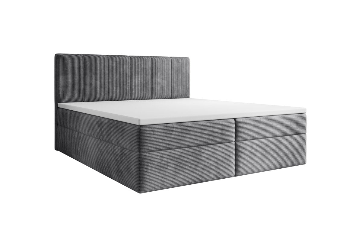 Aurelia Cord Box Spring Bed with Storage