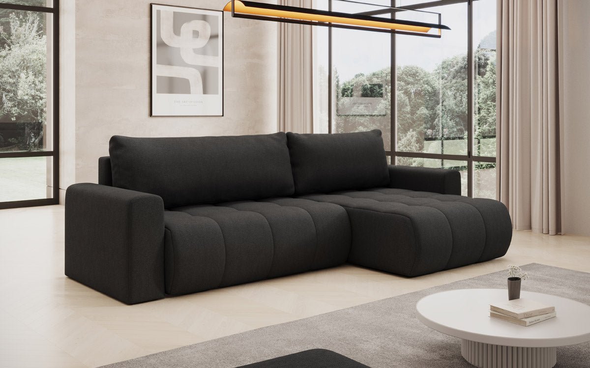 Canapé designer Venezia avec fonction couchage et espace de rangement