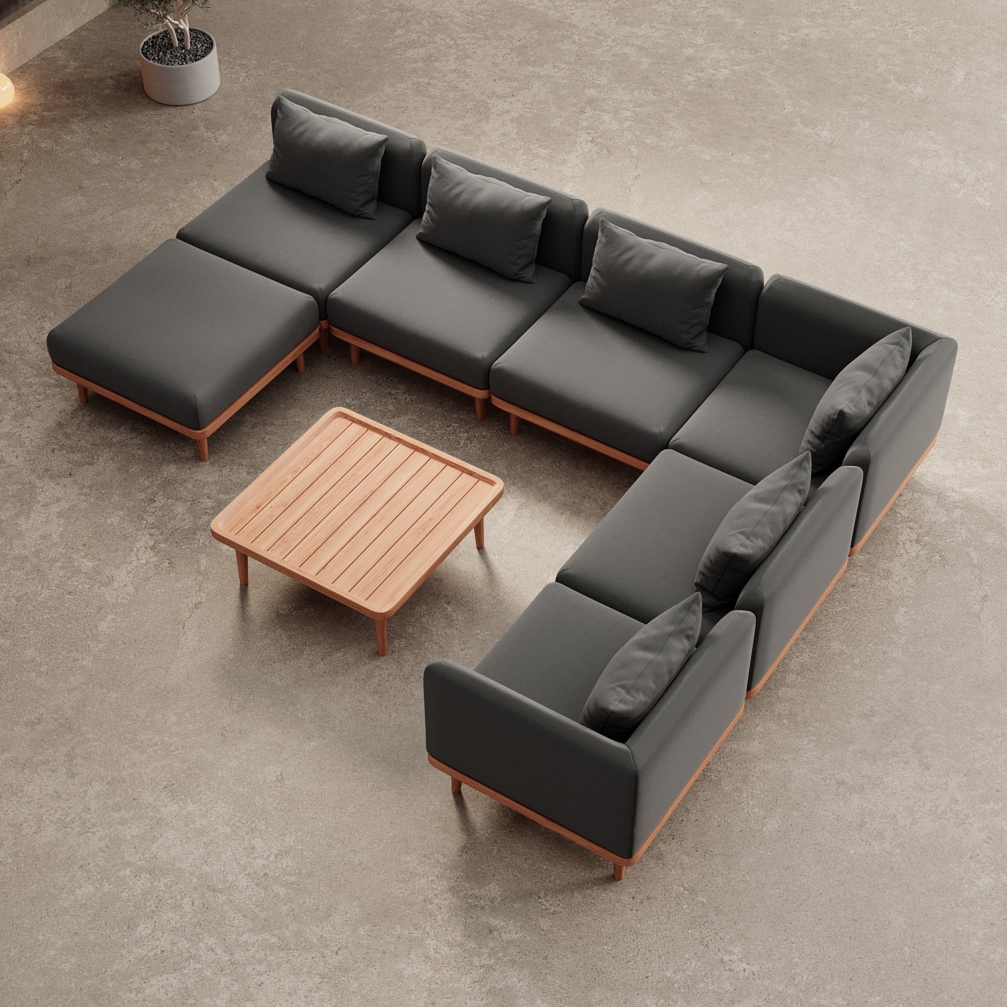 Nouri Wohnlandschaft I – Collection Aevora™