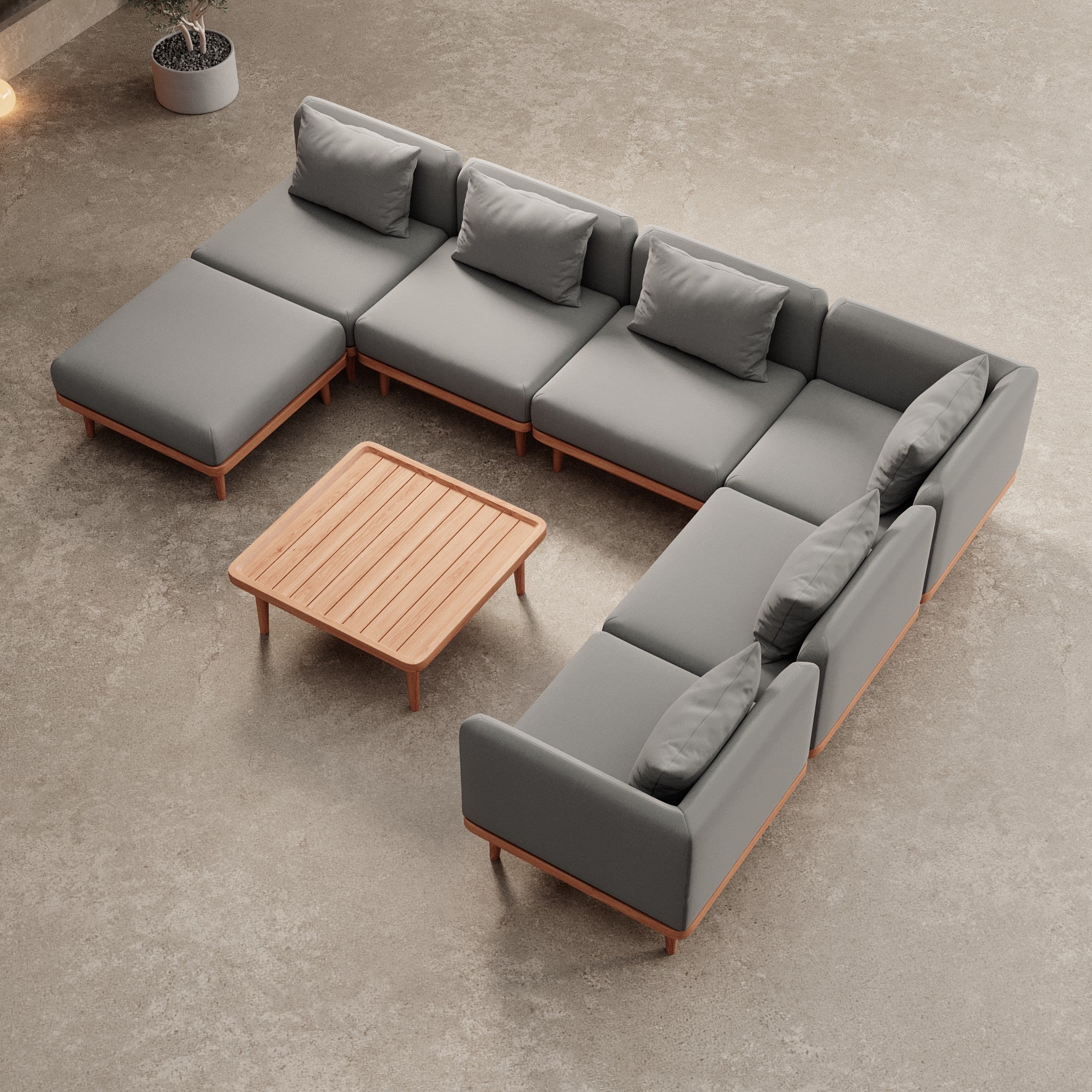 Nouri Wohnlandschaft I – Collection Aevora™