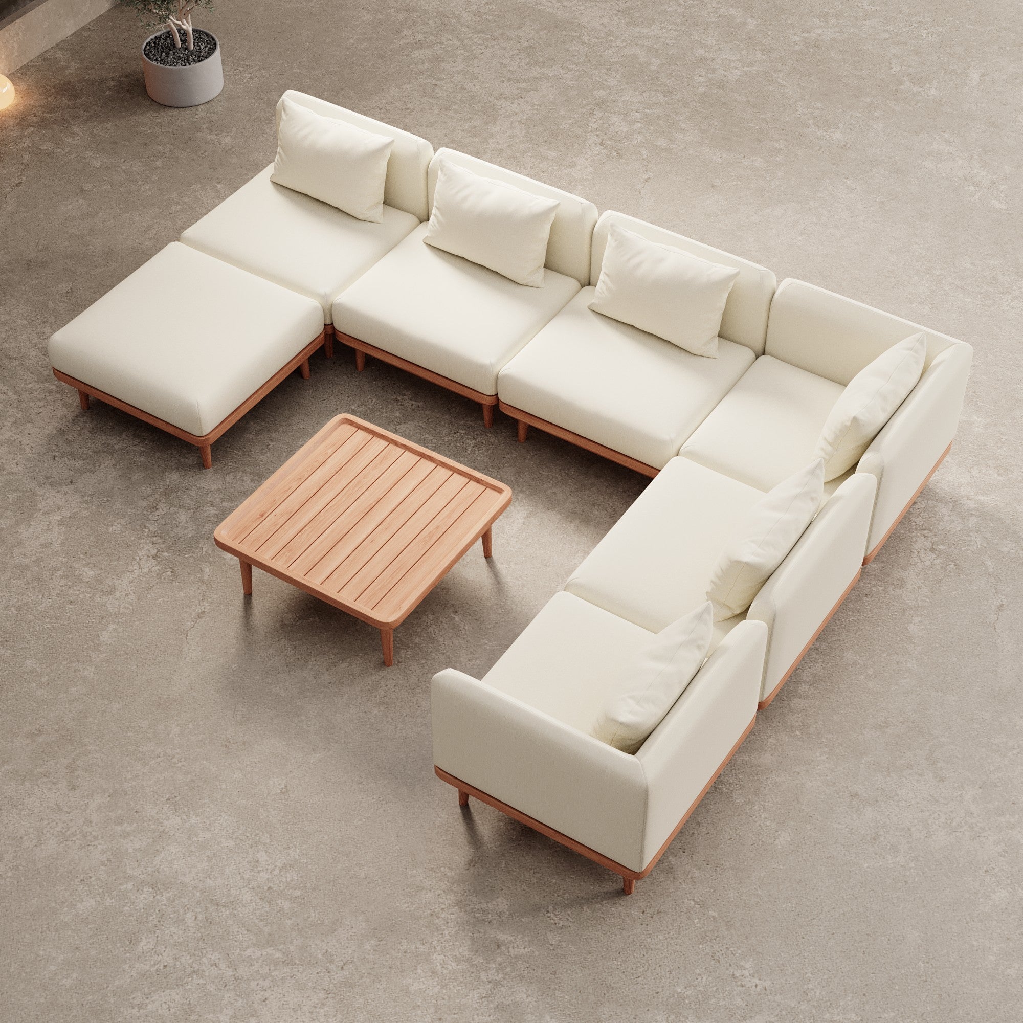 Nouri Wohnlandschaft I – Collection Aevora™