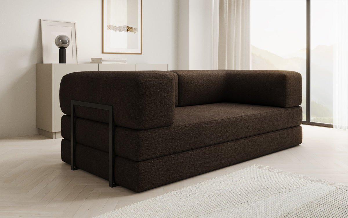Designer Sofa Lazy 3-zits in Bouclé