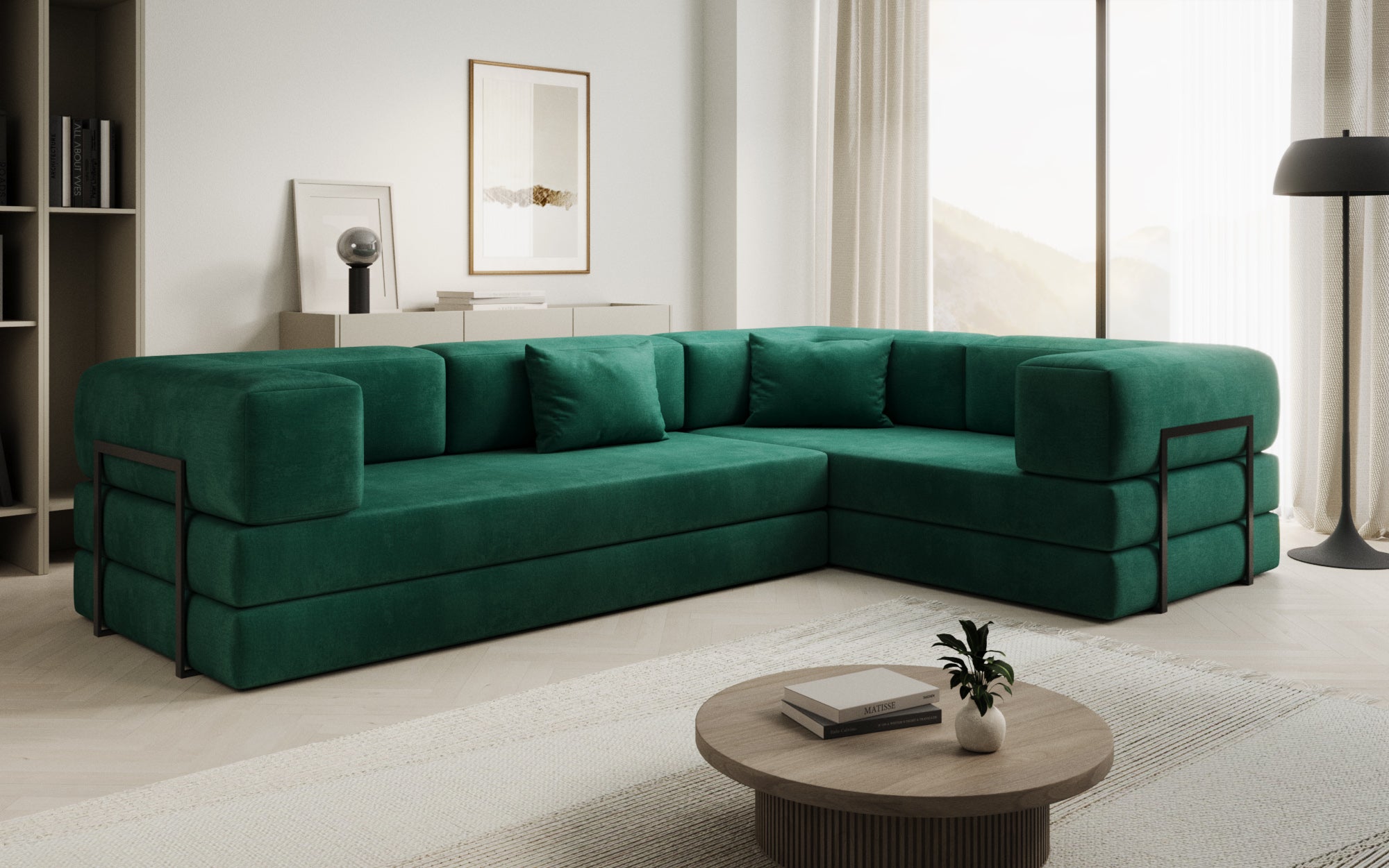 Housse supplémentaire pour le canapé Lazy en Velours