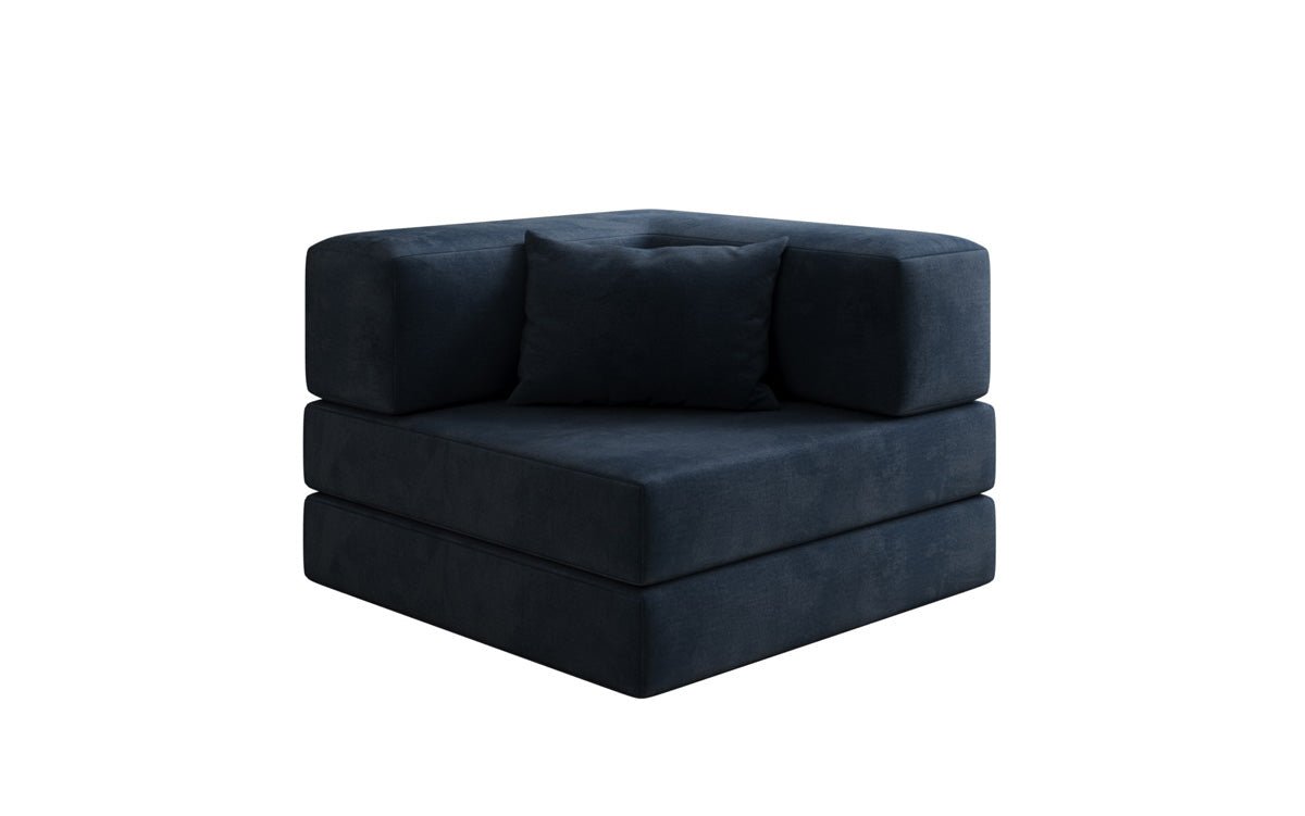 Canapé fauteuil Lazy en Velours