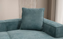 Decoratief Kussen Lesley 60x60 in Ribstof