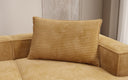 Coussin décoratif Lesley 45x80 en Côtelé
