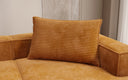 Coussin décoratif Lesley 45x80 en Côtelé