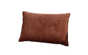 Coussin décoratif Lesley 45x80 en Côtelé