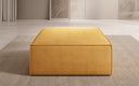 Tabouret d’appoint Lesley en tissu texturé