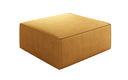 Tabouret d’appoint Lesley en tissu texturé