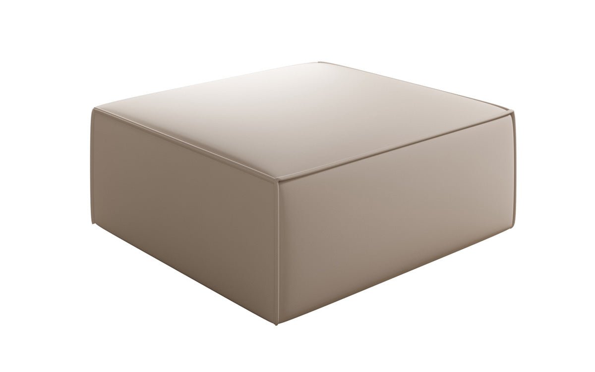 Beistellhocker Lesley en Tissu
