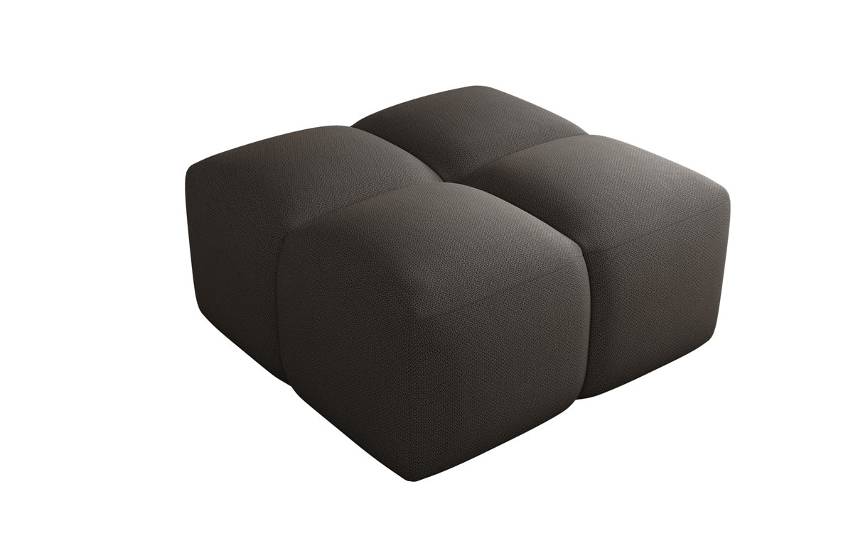 Beistellhocker Celly en Tissu