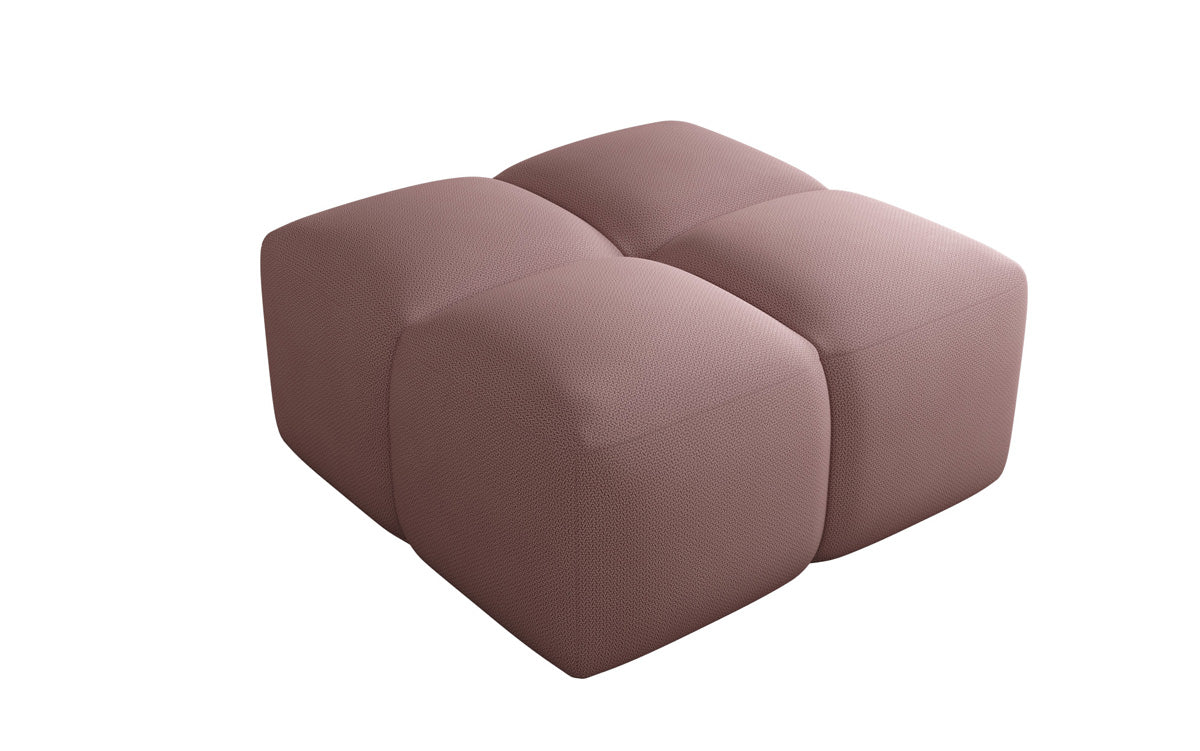 Beistellhocker Celly en Tissu