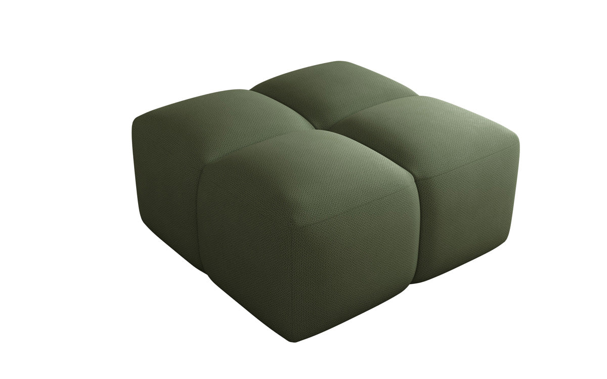 Beistellhocker Celly en Tissu