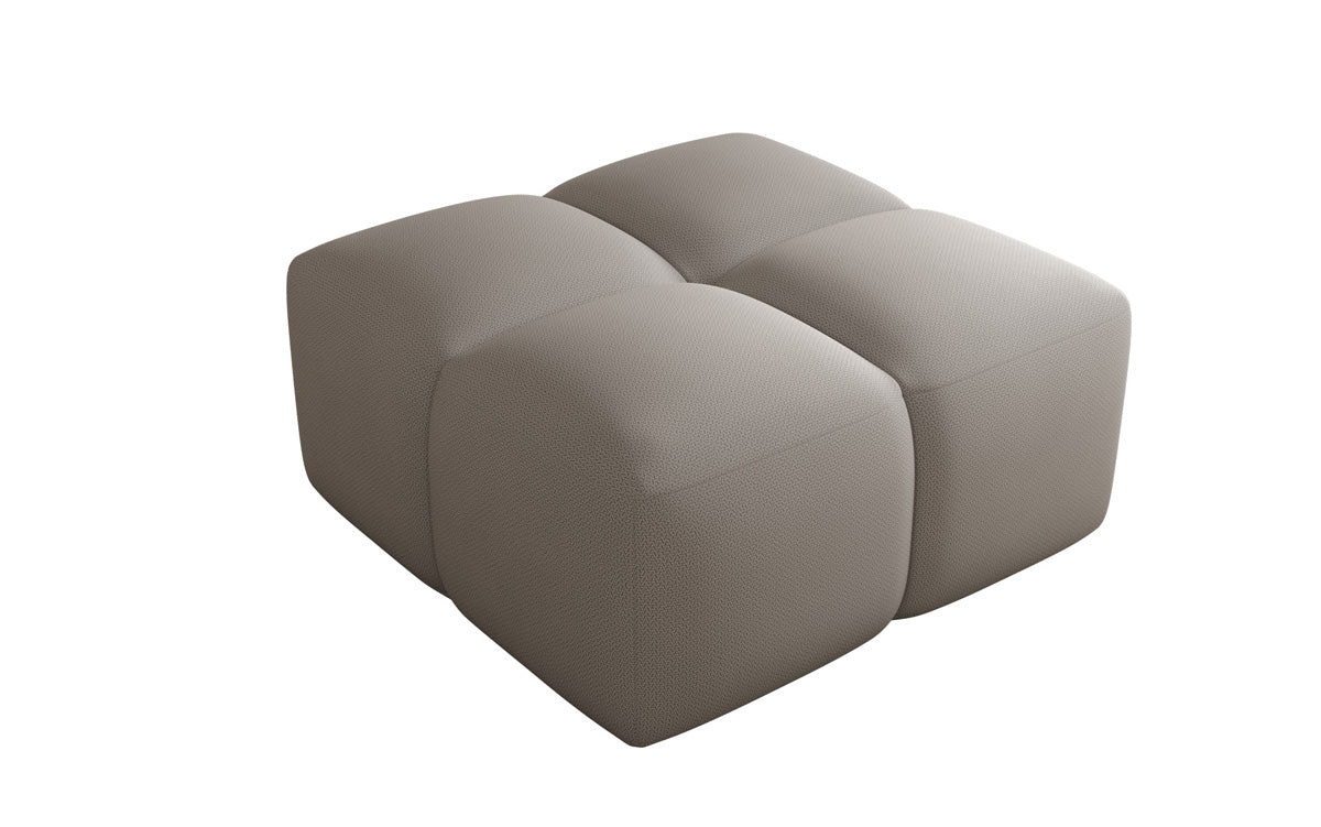Beistellhocker Celly en Tissu