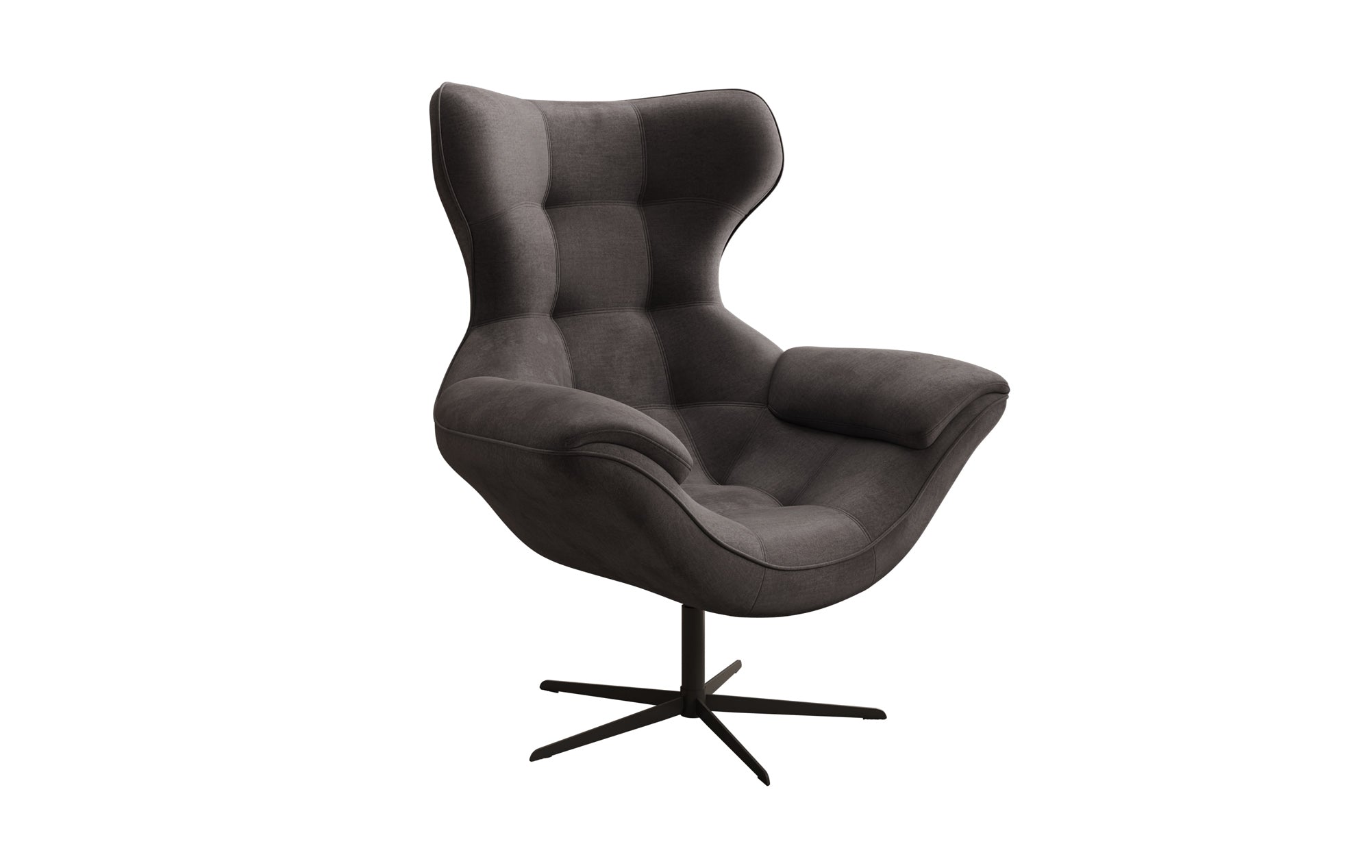 Designer Sofa-Sessel Aurelio in Fluweel