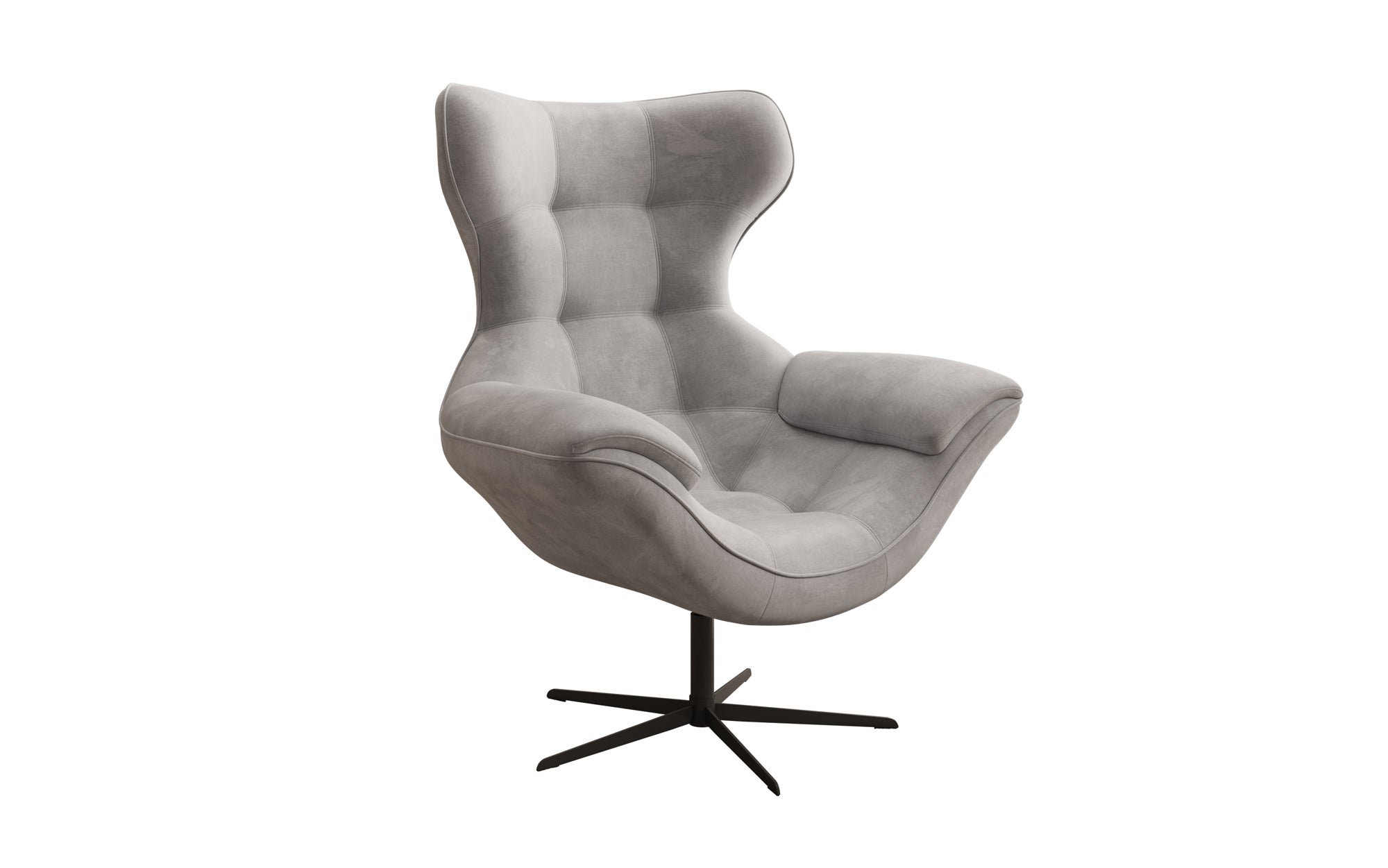 Designer Sofa-Sessel Aurelio in Fluweel