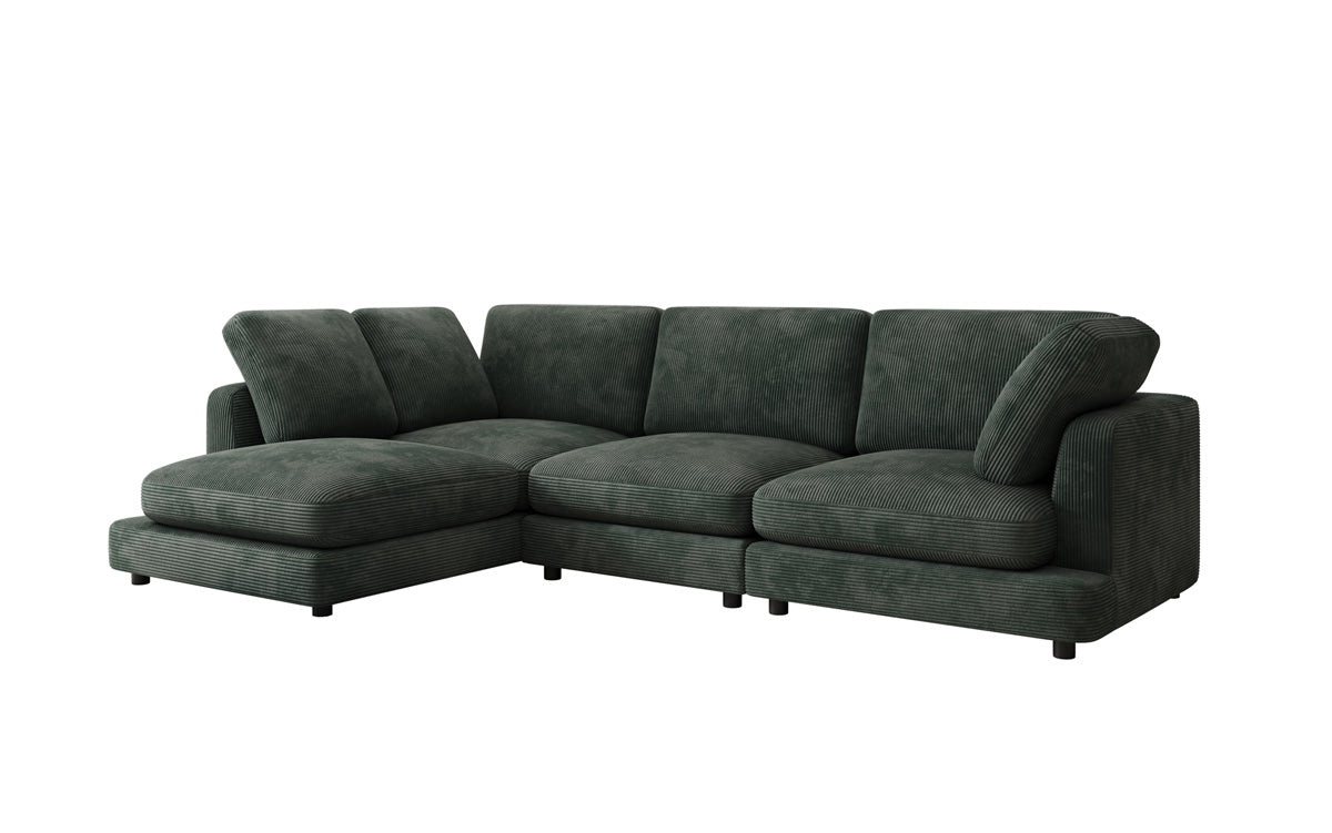 Designerbank Thalessa L in Ribstof