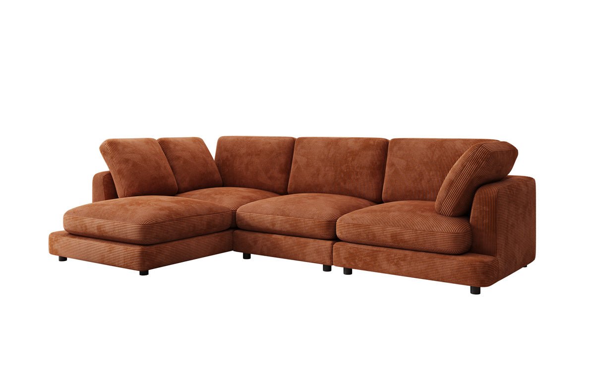 Designerbank Thalessa L in Ribstof
