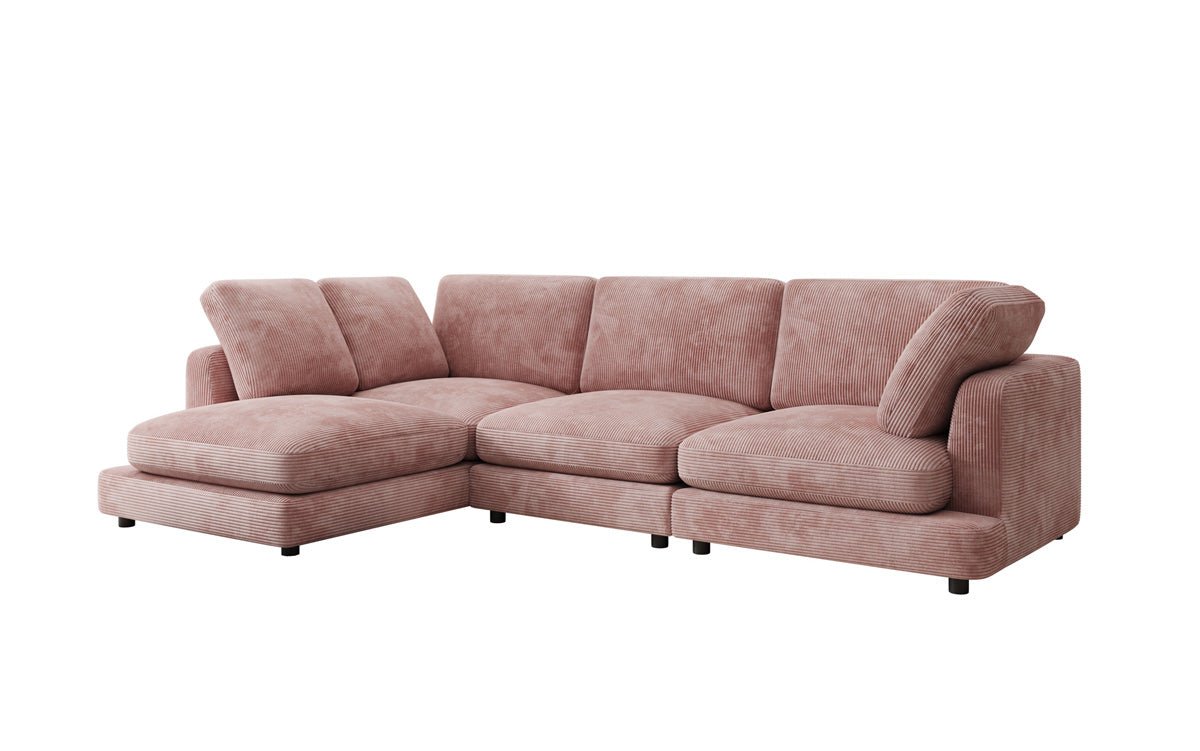 Designerbank Thalessa L in Ribstof