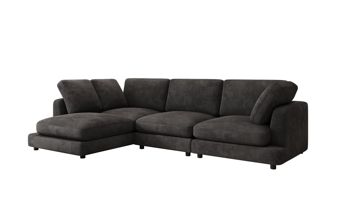 Designerbank Thalessa L in Ribstof