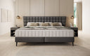 Familie Boxspringbed Bellanova in 220/240x200 in Bouclé