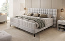 Familie Boxspringbed Bellanova in 220/240x200 in Bouclé