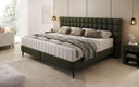 Familie Boxspringbed Bellanova in 220/240x200 in Bouclé
