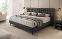 Familie Boxspringbed Bellanova in 220/240x200 in Bouclé