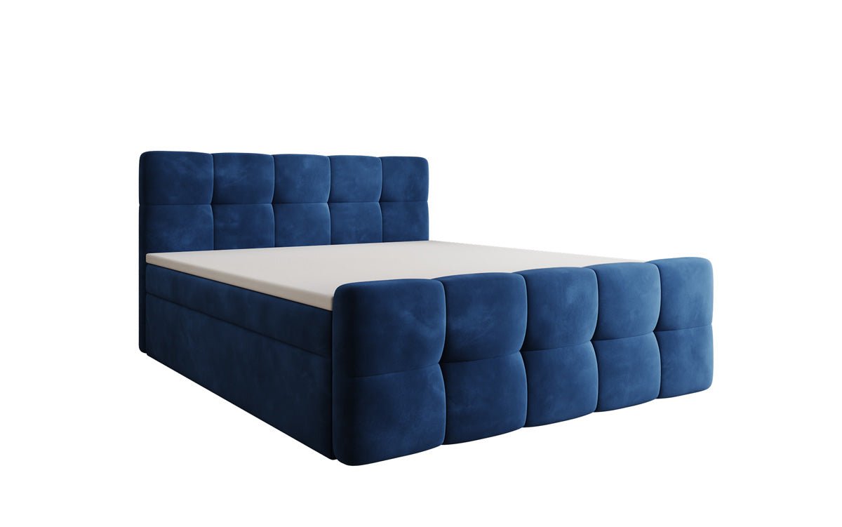Boxspringbed Cozy Velvet met opbergruimte
