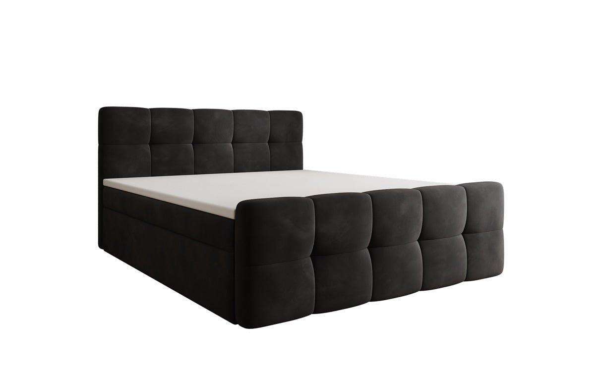Boxspringbed Cozy Velvet met opbergruimte