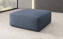 Beistellhocker 80 cm Snug aus Stoff