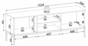Lowboard design Nayra incl. LED