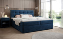 Boxspringbed Lux Fluweel met opbergruimte