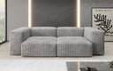 Designer 2 Sitzer Sofa Snug in Cord