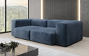 Designer 2 Sitzer Sofa Snug in Samt