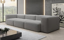 Ontwerper 3-zits bank Snug in Bouclé