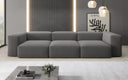 Ontwerper 3-zits bank Snug in Bouclé