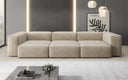 Designer 3 Sitzer Sofa Snug in Samt